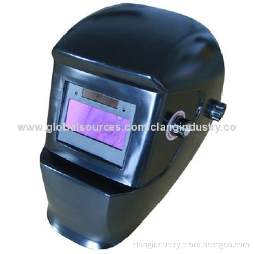 Auto Darkening Solar Powered Welding Helmets, Adjustable Shade,CE Approval,Black Design,Manufacturer